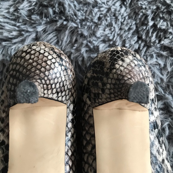 ALDO faux snakeskin kitten heel pumps size 37 - Picture 5 of 7
